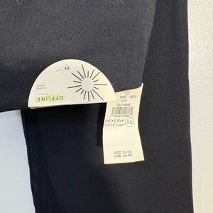 Aerie OFFLINE BRAND NEW w tag Black Women's Leggings XS